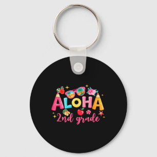 Aloha 2. Klasse Sommerferien Strand Lehrer Schule Schlüsselanhänger
