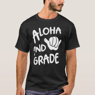 Aloha 2. Klasse zurück zur Schule Hawaii Shaka Coo T-Shirt