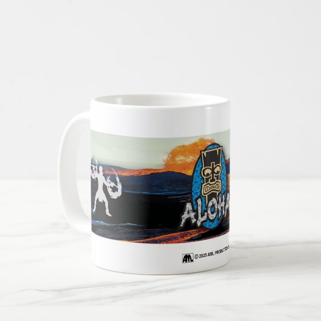 ALOHA 3 KAFFEETASSE (Vorderseite Links)