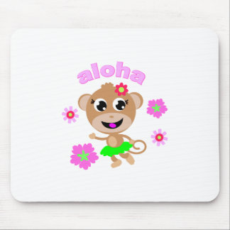 aloha Affeschirm Mousepad