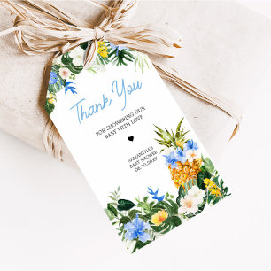 Aloha-Ananas-Baby-Party-Geschenkanhänger Geschenkanhänger