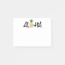 Aloha Ananas-Post-It