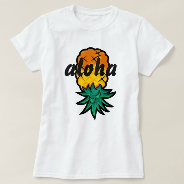Aloha Ananas T-Shirt (Design vorne)