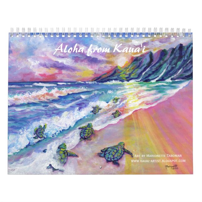 Aloha aus Kauai Hawaii-Kalender Kalender (Titelbild)
