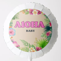 Aloha Baby- Baby Duschballons.
