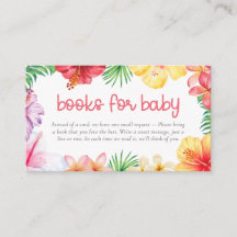 Aloha Baby-Shower-Bücher für Baby