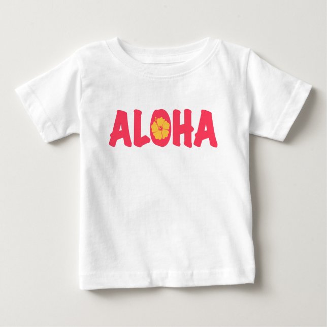 Aloha Baby T - Shirt (Vorderseite)