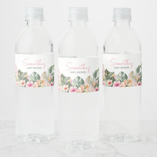 Aloha Baby Tropical Baby Dusche (Flaschen)