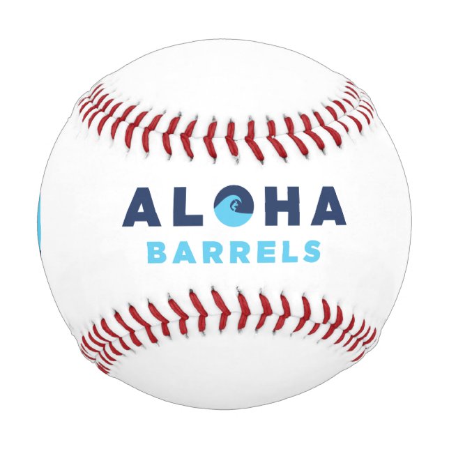 Aloha Barrels 2 - Farbkreiszeichen Baseball (Vorderseite)