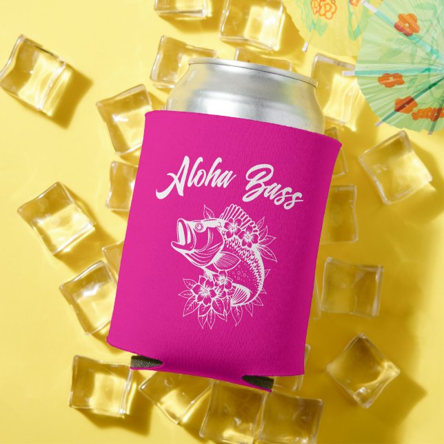 Aloha Bass Hawaiian Pink Dosenkühler (In Situ Sommer)