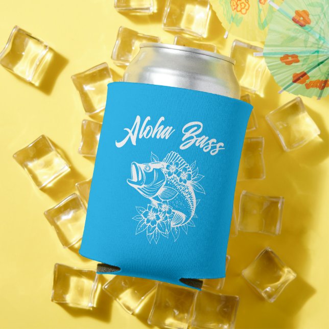Aloha Bass Light Blue Hawaiian Dosenkühler (In Situ Sommer)