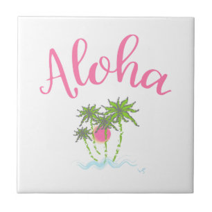 Aloha Beach Hawaiian Style Summera Fliese