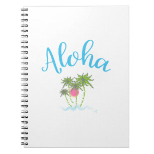 Aloha Beaches Hawaiianischer Sommer Notizblock