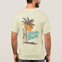 Aloha Beaches Hula Girl Hawaii Hawaii Retro