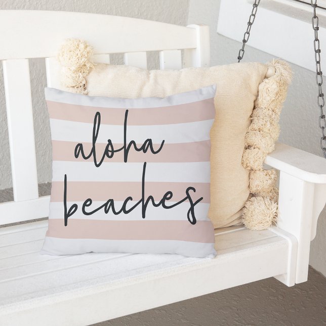 Aloha Beaches Outdoor Kissen (Von Creator hochgeladen)