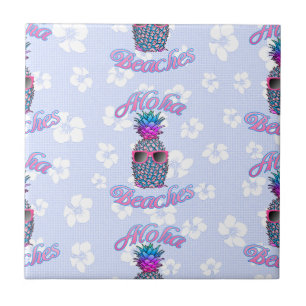 Aloha Beaches Tropischer Ananas Fliese