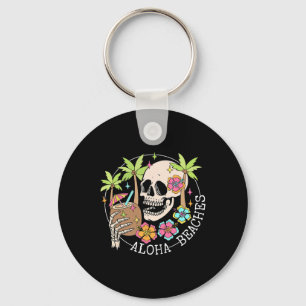Aloha Beachs Skelett Sommerferien Hawaii Familie Schlüsselanhänger