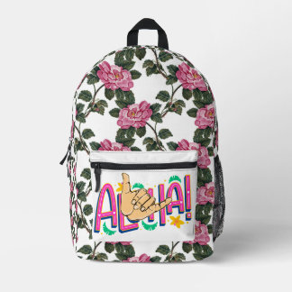Aloha Bedruckter Rucksack