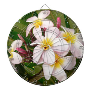 Aloha blüht hawaiischer Frangipani Brautparty Dartscheibe