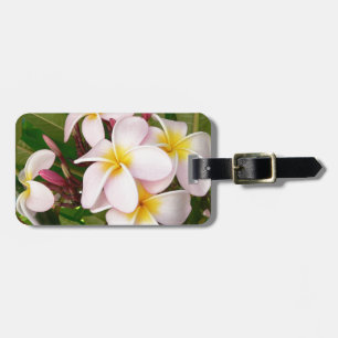 Aloha blüht hawaiischer Frangipani Brautparty Gepäckanhänger