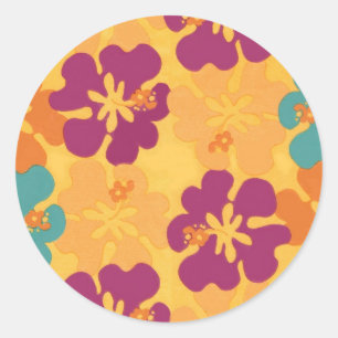 Aloha-Blume - Aufkleber