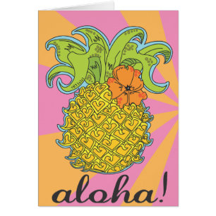 Aloha carte d'ananas