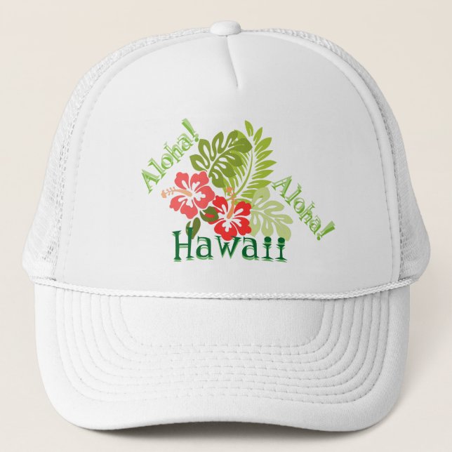 Aloha casquette de camionneur d'Hawaï ! (Ver. 2,0) (Devant)