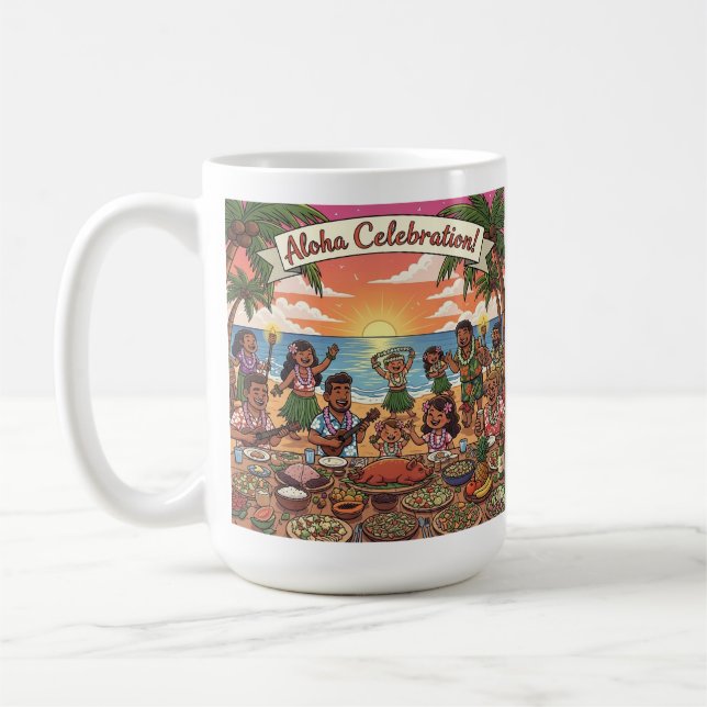 Aloha Celebration Kaffeetasse (Links)