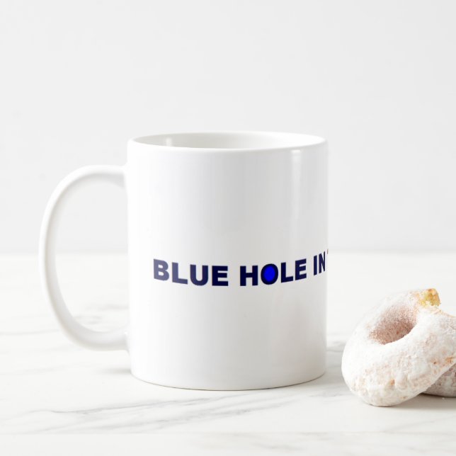 ALOHA! Das BLAUE LOCH im HIMMEL-RANCH Kaffeetasse (Mit Donut)