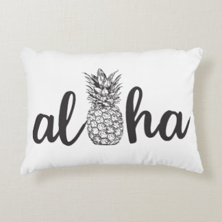 aloha décor tropical de maison de coussin d'accent