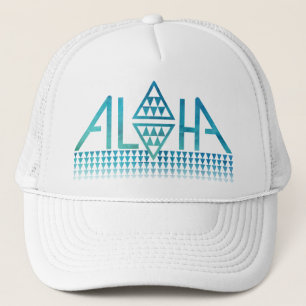 Aloha Diamanttapa-Fernlastfahrer-Hut Truckerkappe
