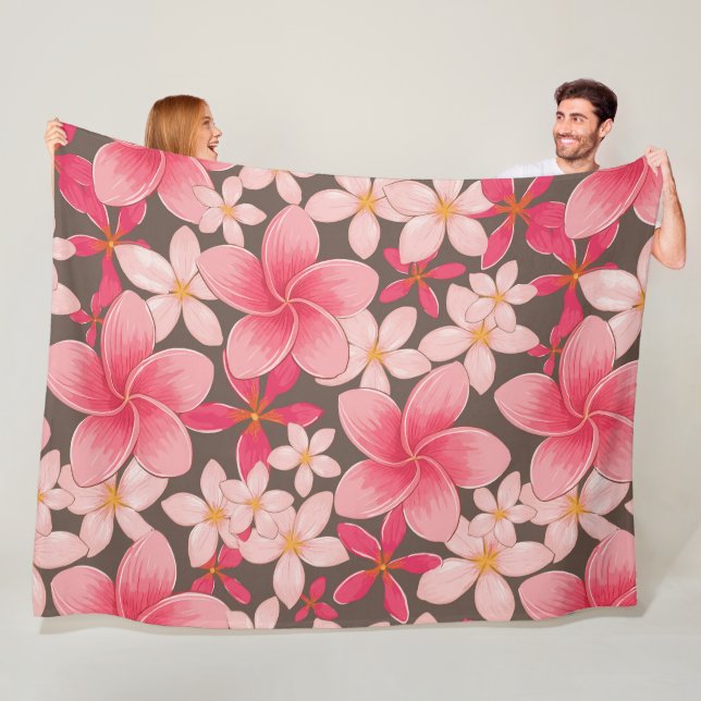 Aloha-Druck Fleecedecke (Beispiel)