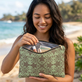 Aloha-Druck hawaiianische Steppdecke Honu Zubehörtasche