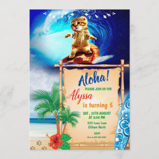 Aloha! Einladung zum Katzensurfen
