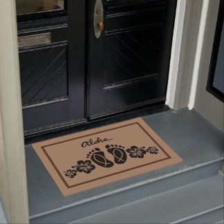 Aloha Footprint Floor Mat Fußmatte
