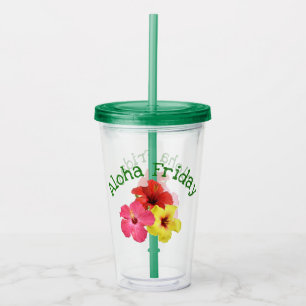 Aloha Freitag Acryltrinkbecher