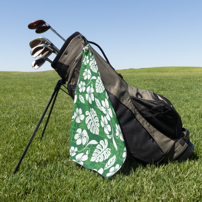 ALOHA FRIDAY (GRÜNE) GOLFHANDTUCH (Gras)