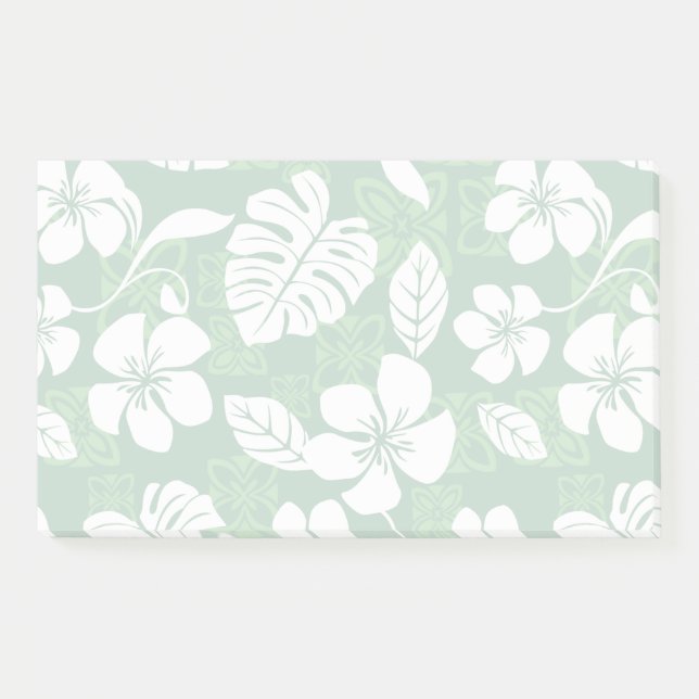 ALOHA FRIDAY (GRÜNE) POST-IT KLEBEZETTEL (Vorderseite)