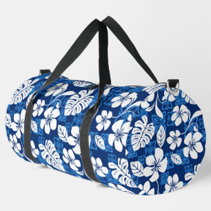 ALOHA FRIDAY PATTERN IN BLAU DUFFLE BAG