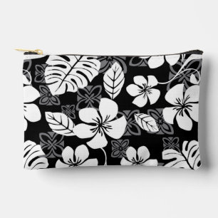 ALOHA FRIDAY PATTERN IN SCHWARZ ZUBEHÖRTASCHE