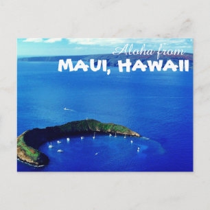 Aloha from Maui Hawaii Postkarte