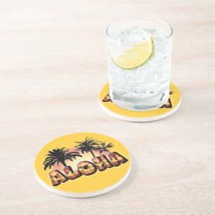 Aloha Getränkeuntersetzer
