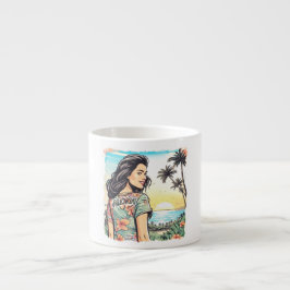 Aloha Girl Espressotasse