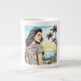 Aloha Girl Jumbo-Tasse