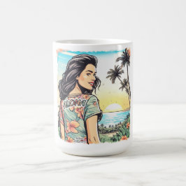 Aloha Girl Kaffeetasse