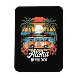 Aloha Hawaii 2026 Magnet
