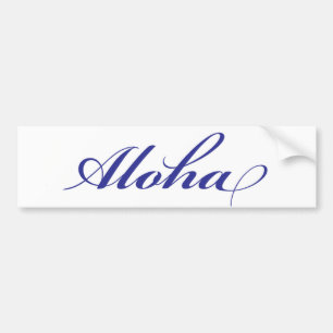 Aloha Hawaii Autoaufkleber