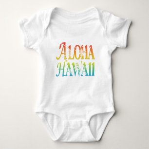 Aloha Hawaii Baby Strampler