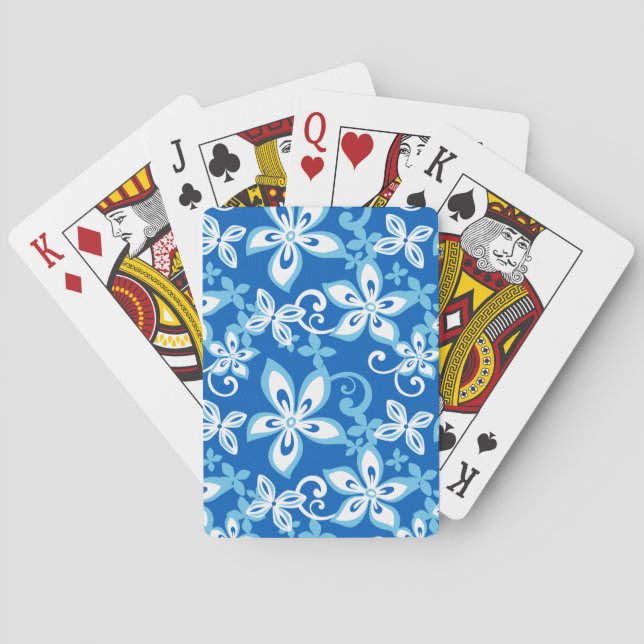 ALOHA HAWAII (BLUES) Bicycle Playing Cards Spielkarten (Rückseite)