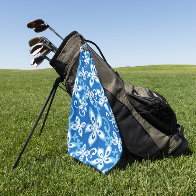 ALOHA HAWAII (BLUES) GOLFHANDTUCH (Gras)